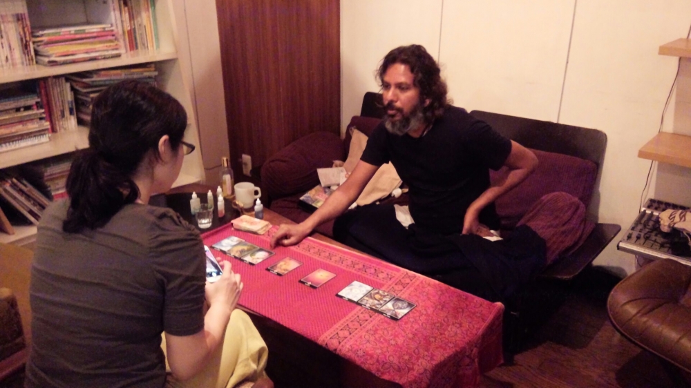Tarot&Healing session in Kumamoto 
